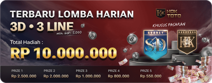 LOMBA HARIAN 3D-3LINE